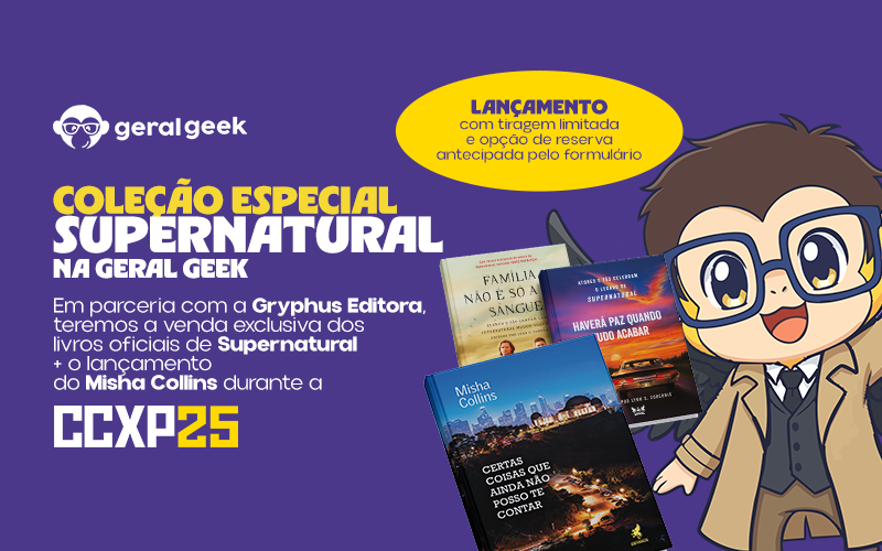 Banner Coleção SuperNatural CCXP25