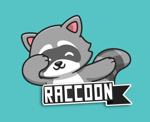 Logo da Raccoon Colecionáveis