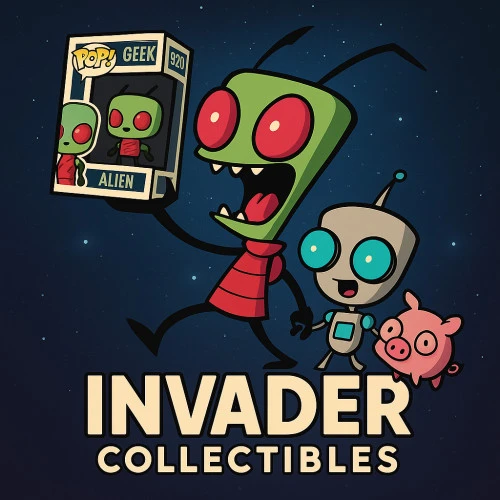 Logo da Invader Colecionáveis