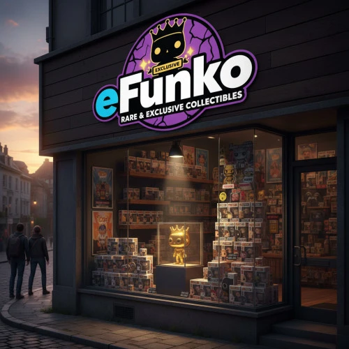 Logo da eFunko Pop BR