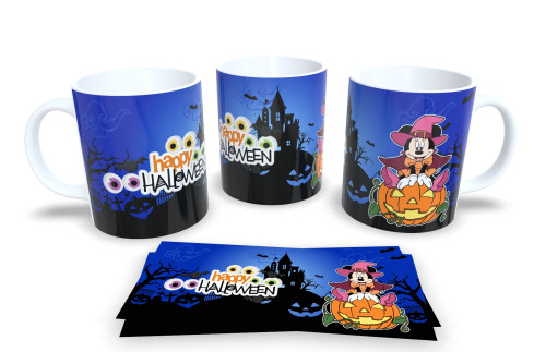 🧙‍♀️ Caneca Personagem Halloween – Ideal para Decoração ou Presente Temático Halloween # - Produto Original
