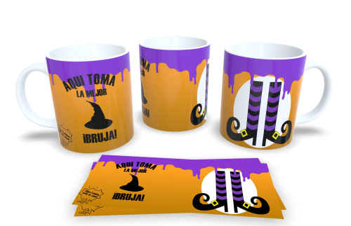 🧙‍♀️ Caneca Personagem Halloween – Ideal para Decoração ou Presente Temático Halloween # - Produto Original