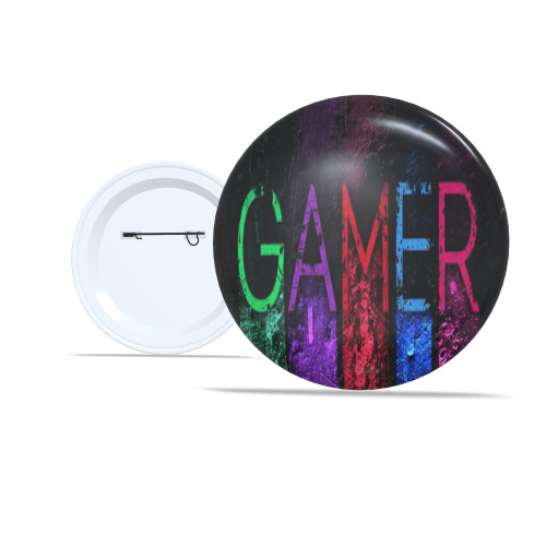 Placas e Quadros Decorativos 👾 Kit 10 Botton 4,4cm Personalizado Geek Ideal para Mochila, Roupa e Presentes - Botton - #