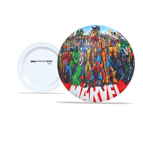 Placas e Quadros Decorativos 🎮 Kit Com 10 Botton 4,4cm Geek e Nerd Personalizado Animes, Séries e Games - Botton - #
