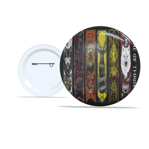 Placas e Quadros Decorativos 🎮 Kit Com 10 Botton 4,4cm Geek e Nerd Personalizado Animes, Séries e Games - Botton - #