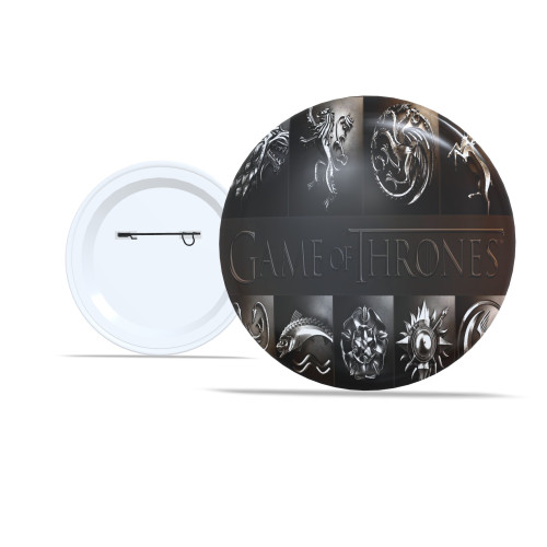 Placas e Quadros Decorativos 🎮 Kit Com 10 Botton 4,4cm Geek e Nerd Personalizado Animes, Séries e Games - Botton - #