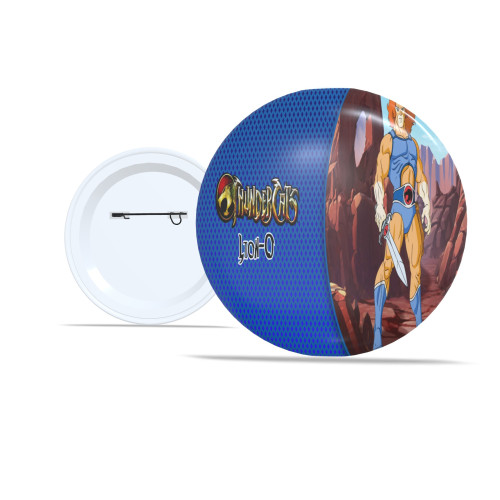 Placas e Quadros Decorativos 🐱Kit 8 Botton 5,8 cm Personalizado Thundercats Estilo Retrô Geek Nerd Vintage - Botton - #