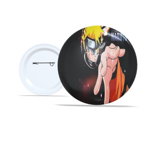 Placas E Quadros Decorativos 🔥kit Com 10 Botton 5,8cm Naruto Personalizado Personagens Anime Acessório Geek Otaku - Botton - #
