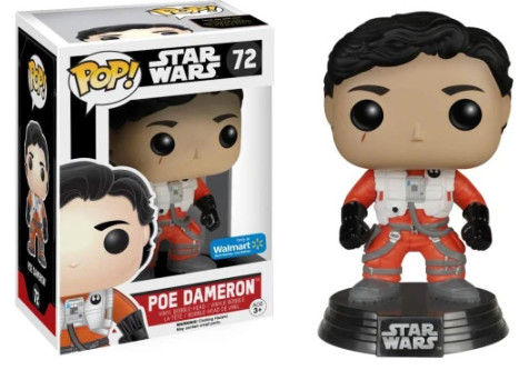 [*prÉ-venda*]  Funko Pop - Star Wars - Poe Dameron 72-Disney-72