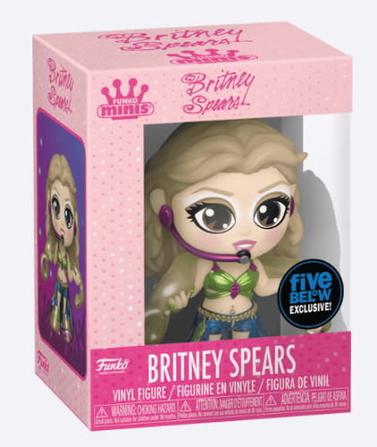[*prÉ-venda*] Funko Mini - Britney Spears - Britney Spears (i'm A Slave 4 U) (metallic)-Rocks - Britney Spears-1