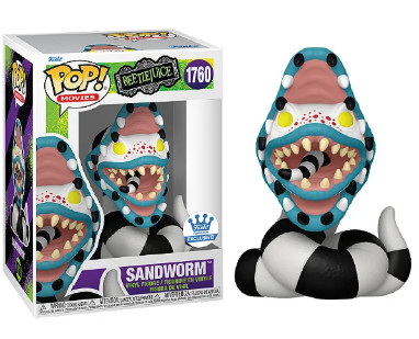 [*prÉ-venda*] Funko Pop - Beetlejuice: Os Fantasmas Se Divertem - Sandworm 1760 (funkoshop)-Os Fantasmas Ainda Se Divertem: Beetlejuice, Beetlejuice-1760