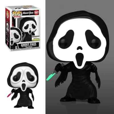 [*prÉ-venda*] Funko Pop - Filme - Ghost Face - Ghost Face 1607 Gitd (amazon)-Filmes De Terror-1607