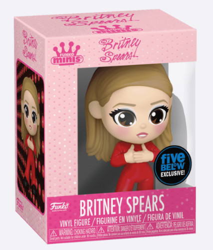 [*prÉ-venda*] Funko Mini - Britney Spears - Britney Spears (oops!... I Did It Again)-Rocks - Britney Spears-1