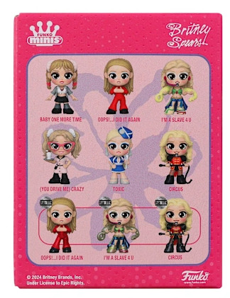 [*prÉ-venda*] Funko Mini - Britney Spears - Britney Spears (oops!... I Did It Again) - Rocks - Britney Spears - #1