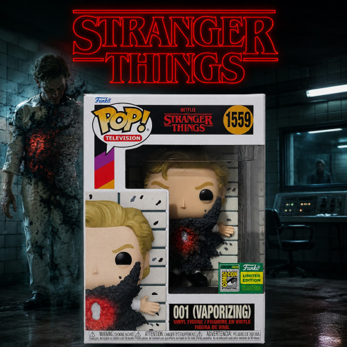 001 Vaporizing Sdcc 2024 Stranger Things Vaulted Stranger Things #1559 - Produto Original