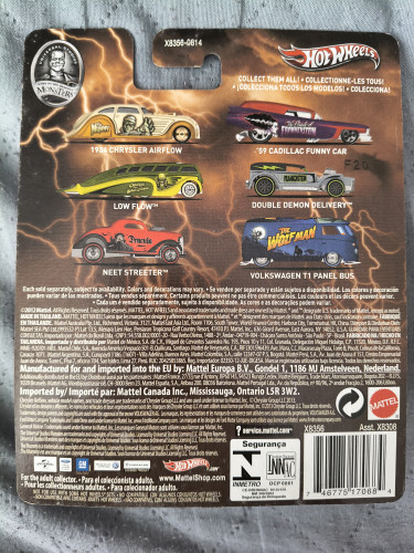  Universal Studios Monsters # - Produto Original