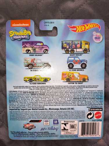  Bob Esponja # - Produto Original