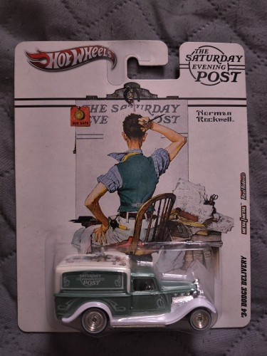 '34 Dodge Delivery Norman Rockell Hot Wheels Marvel Iron # - Produto Original