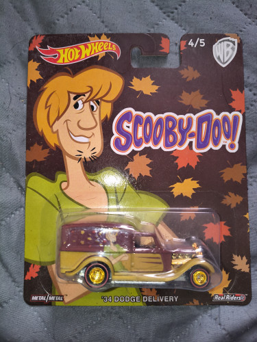 '34 Dodge Delivery Scooby-doo Hot Wheels Scooby Doo # - Produto Original