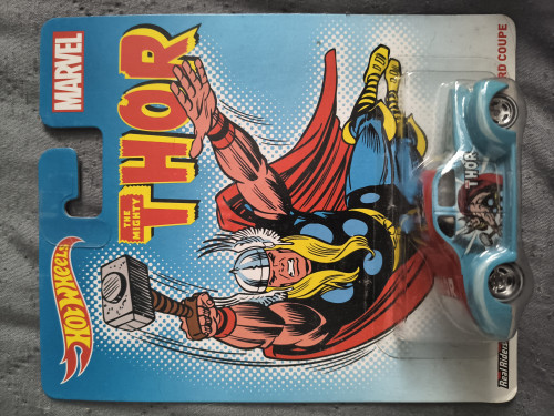 '40 Ford Coupe Thor Hot Wheels Marvel Thor # - Produto Original