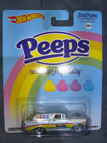 '56 Chevy Nomad Delivery Peeps Hot Wheels Just Born # - Produto Original