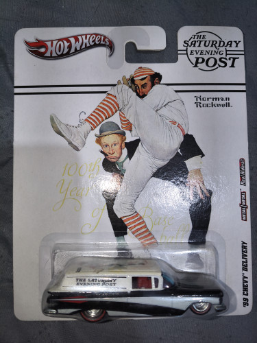 '59 Chevy Delivery Norman Rockwell Hot Wheels Norman Rockwell # - Produto Original