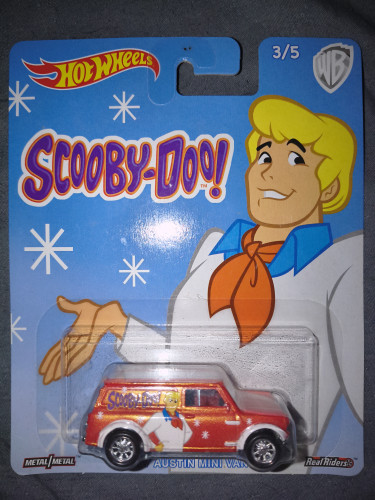 '67 Austin Mini Van Scooby-Doo  Hot Wheels Scooby Doo # - Produto Original