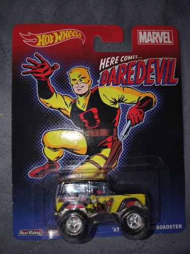 '67 Ford Bronco Marvel Daredevil Hot Wheels Marvel Daredevil # - Produto Original