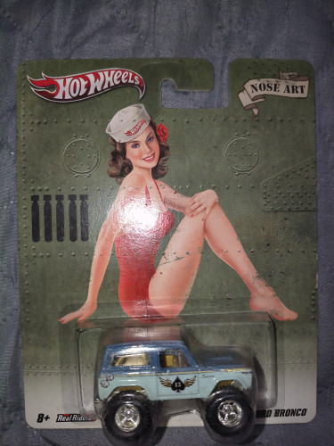 '67 Ford Bronco Nose Art Hot Wheels Nose Art # - Produto Original