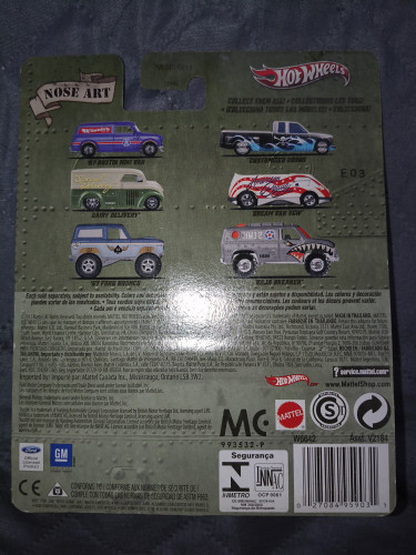  Nose Art # - Produto Original