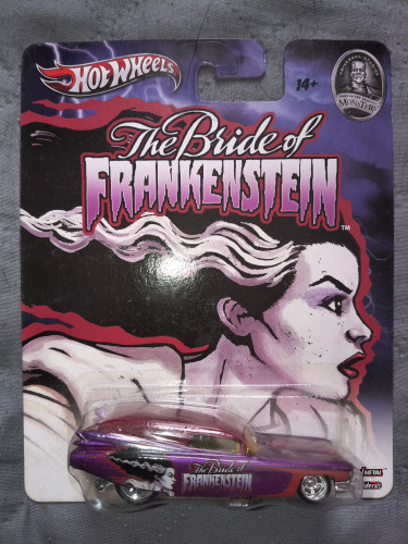 '69 Cadillac Funny A noiva de Frankenstein Hot Wheels The Bride Of Frankenstein # - Produto Original