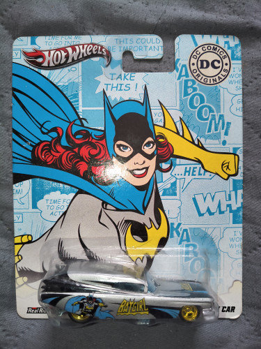 '69 Cadillac Funny Car Batgirl Hot Wheels DC Batgirl # - Produto Original