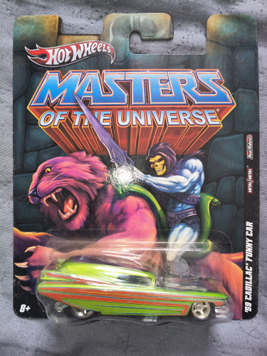 '69 Cadillac Funny Master Of The Universe Hot Wheels Masters Of The Universe # - Produto Original