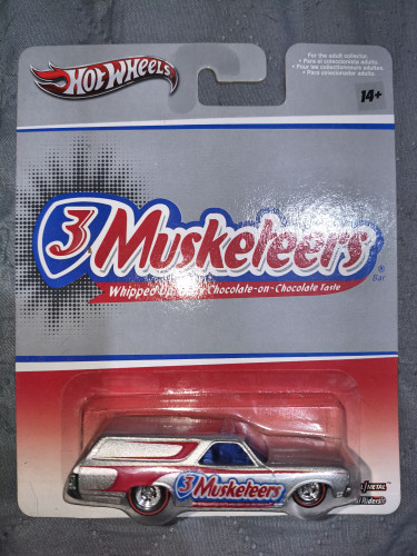 '70 Chevelle Delivery 3 Musketeers Hot Wheels Star Trek # - Produto Original