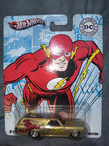 '70 Chevelle Delivery DC Flash Hot Wheels DC Flash # - Produto Original
