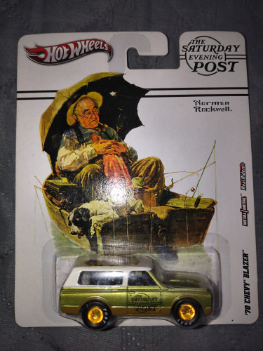 '70 Chevy Blazer Norman Rockell Hot Wheels Norman Rockwell # - Produto Original