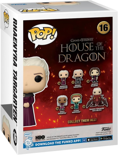 Funko Pop A Casa do Dragão - Rhaenys Targaryen-A Casa Do Dragão-16