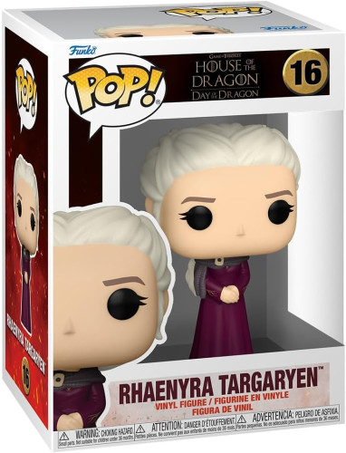 Funko Pop A Casa do Dragão - Rhaenys Targaryen - A Casa Do Dragão - #16