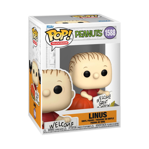 Funko Pop Linus-Animation Peanuts-1588