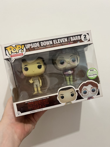 Funko Pop Upside Down Eleven / Barb Limited Edition Stranger Things #2 - Produto Original