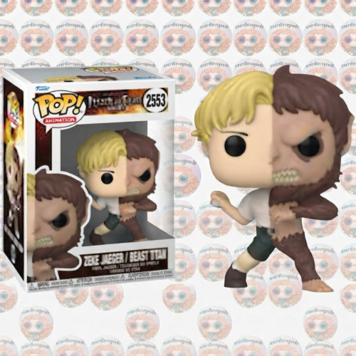 [prÉ-vendas] Funko Pop - Attack On Titan - Zeke Jaeger / Beast Titan 2553 Animation Attack On Titan #2553 - Produto Original