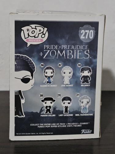  Pride + Prejudice + Zombies #270 - Produto Original
