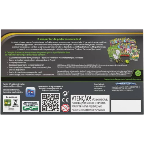  Pokemon Estampas Ilustradas # - Produto Original