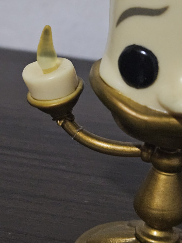 Funko Pop Lumiere 93 Sem Caixa / Braço Colado The Beauty & The Beast - A Bela E A Fera - #93