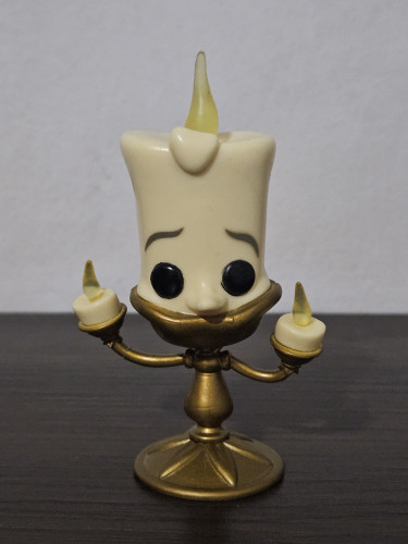 Funko Pop Lumiere 93 Sem Caixa / Braço Colado The Beauty & The Beast-A Bela E A Fera-93
