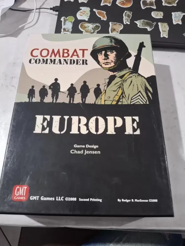 Combat Commander: Europe (GMT Games) — Novo / Cartas Lacradas Jogo De Tabuleiro # - Produto Original