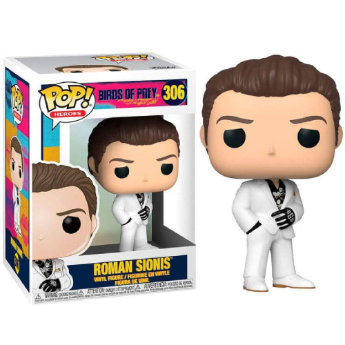 Pop! Birds Of Prey (Aves De Rapina) - Roman Sionis W/ Chase #306 Birds Of Prey #306 - Produto Original