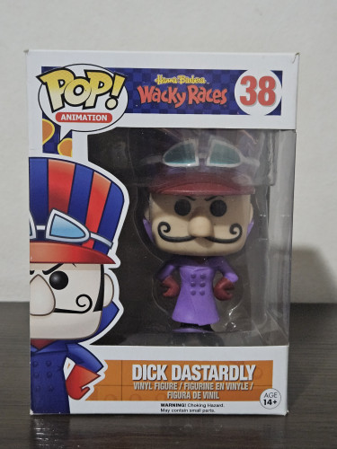 Funko Pop Dick Dastardly 38 Wacky Races / Corrida Maluca Hanna Barbera #403 - Produto Original
