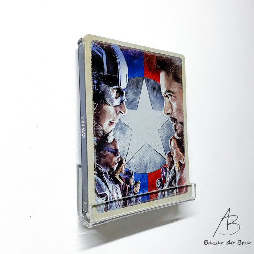 Suporte De Parede Para Steelbook / DVD - Expositor - #