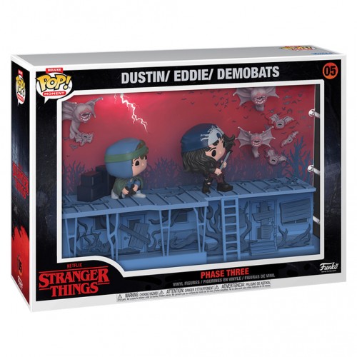 Funko Pop - Dustin / Eddie / Demobats - Stranger Things S4 - #5